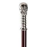 Design Toscano Alas, Poor Yorick Pewter Walking Stick