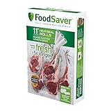 FoodSaver Custom Fit Vacuum Sealer Bags, Airtight Food Storage...