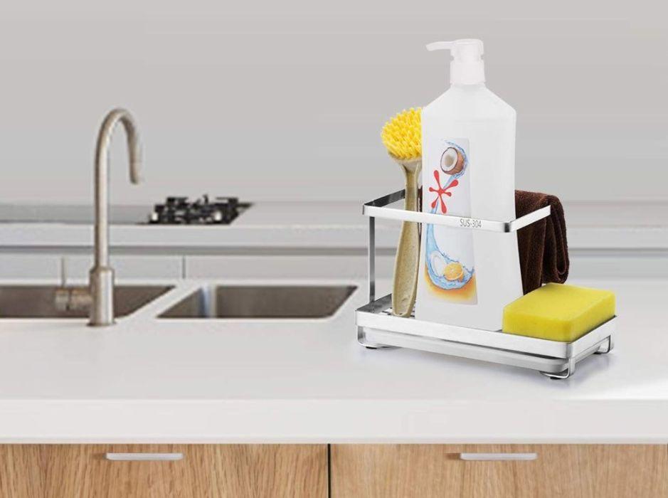 spanish color kitchen sink caddy