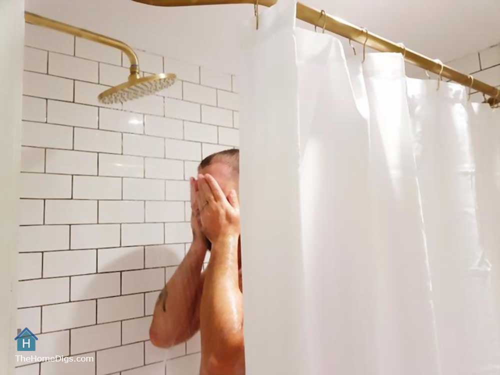 How To Wash A Shower Curtain Liner Without Damaging It 